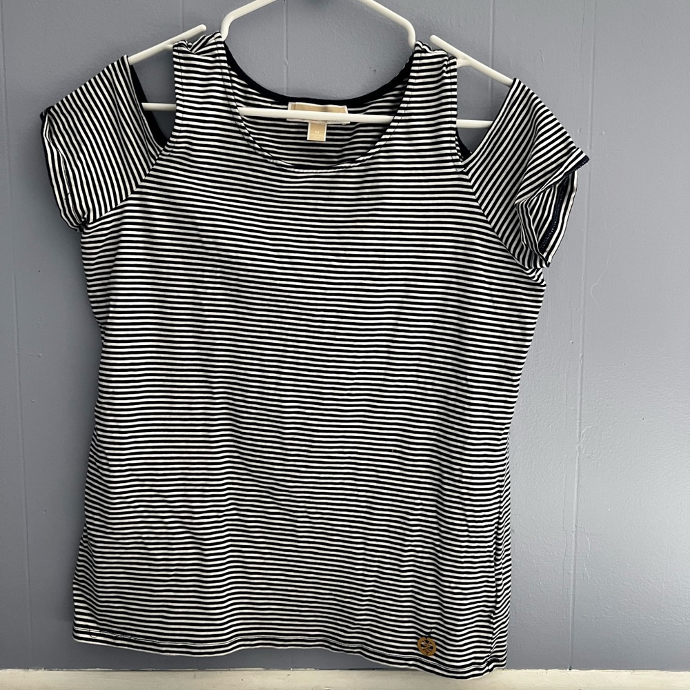 Michael Kors stripped shirt in size medium